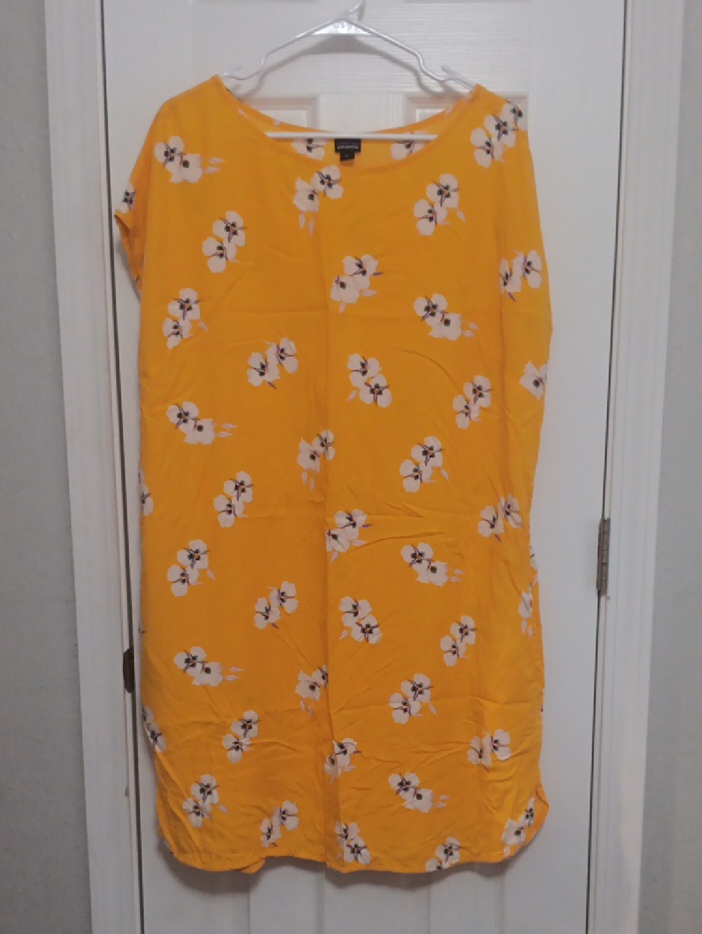 Patagonia Yellow Floral Midi Skirt